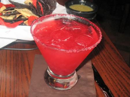 Lime Raspberry Margarita