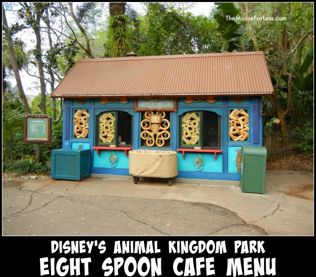 Eight Spoon Cafe Menu