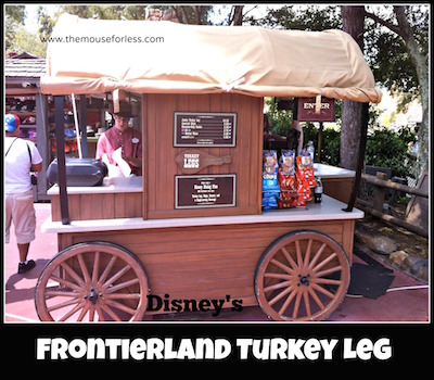 Frontierland Turkey Leg Cart at Magic Kingdom #MagicKingdom #DisneyDining