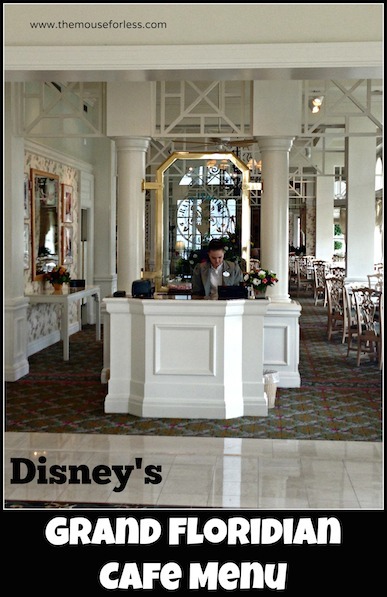 Grand Floridian Cafe at Disney's Grand Floridian Resort and Spa #DisneyDining #GrandFloridian