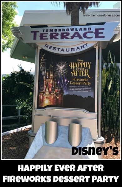 Happily Ever After Fireworks Dessert Party