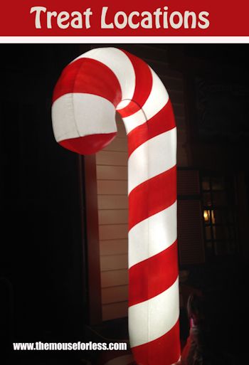 Mickey's Very Merry Christmas Party Treat Locations