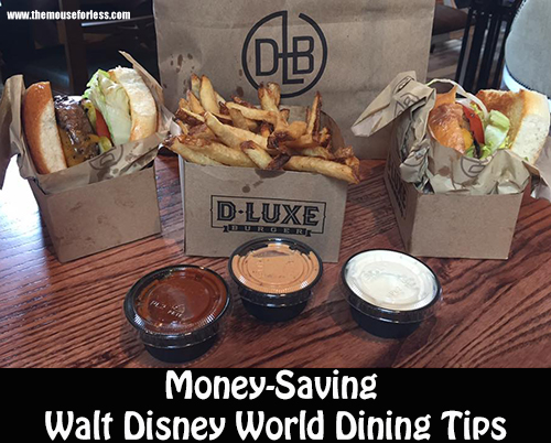 Money Saving Walt Disney World Dining Tips