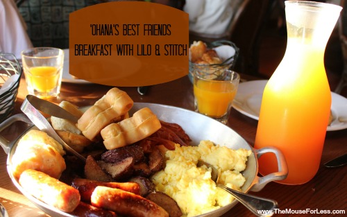 Ohana Best Friends Breakfast with Lilo and Stitch