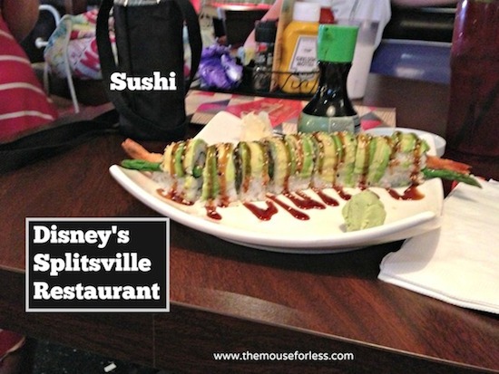 New Sushi Rolls Debut at Splitsville Luxury Lanes at Disney