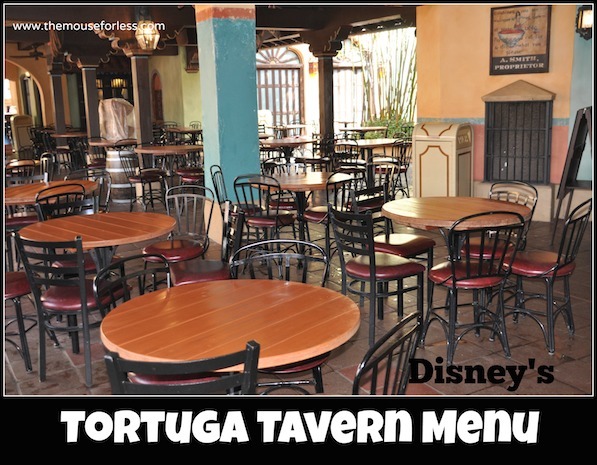 Tortuga Tavern Menu at the Magic Kingdom #DisneyDining #MagicKingdom