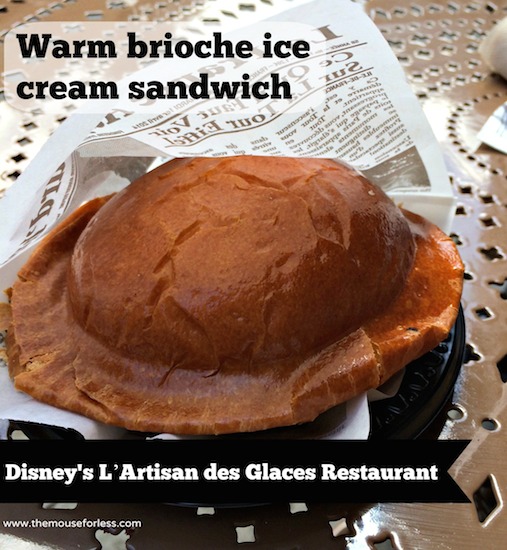 L’Artisan des Glaces Menu at Epcot World Showcase #DisneyDinning #Epcot