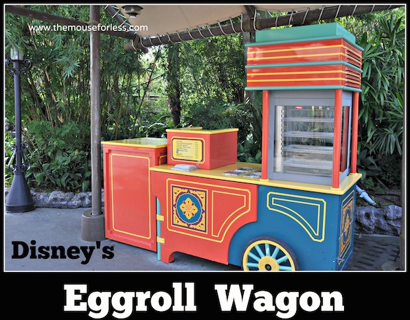 Adventureland Eggroll Wagon Menu at Magic Kingdom #DisneyDining #MagicKingdom