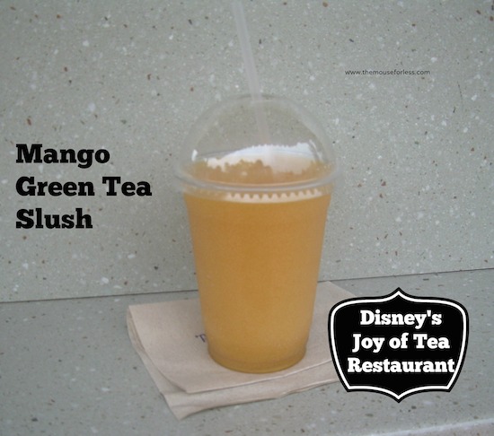 Joy of Tea Menu at Epcot #DisneyDining #Epcot