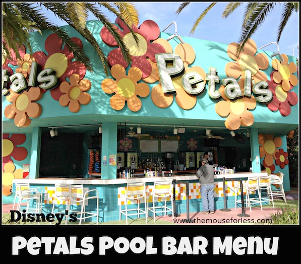 Petals Pool Bar at Pop Century Resort #DisneyDining #PopCentury