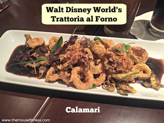 Fried Calamari at Trattoria at Disney's BoardWalk Resort & Spa #DisneyDining #BoardwalkResort
