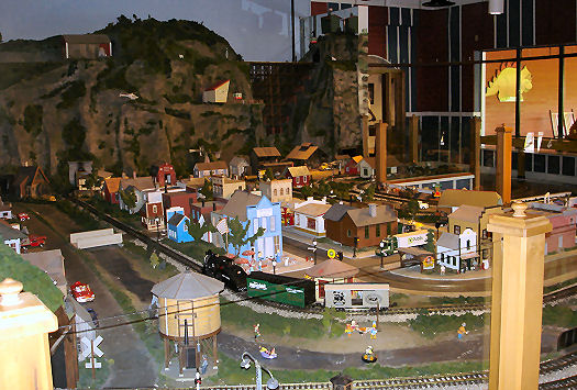 Give Kids the World Village Photo model train