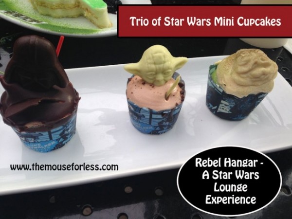 Trio of Mini Star Wars Cupcakes