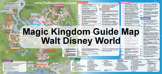 Buzz Lightyear's Space Ranger Spin on Magic Kingdom Guide Map