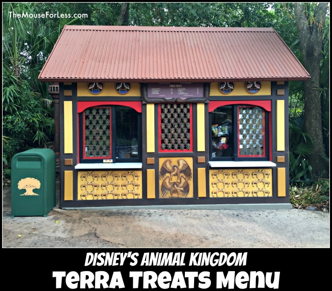 Terra Treats Menu