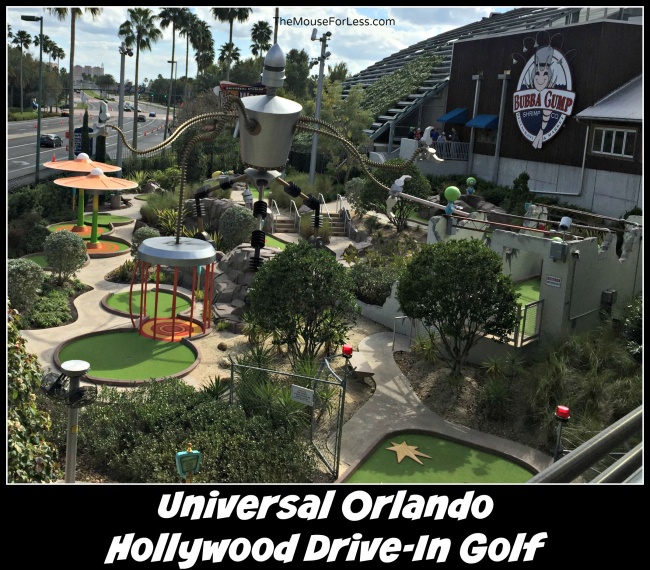 Hollywood DriveIn Golf Universal CityWalk Entertainment