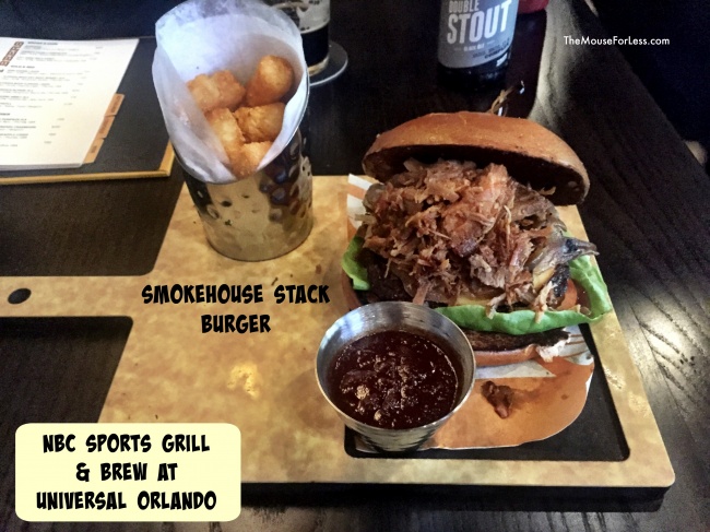 NBC Sports Grill & Brew Menu NBC burger