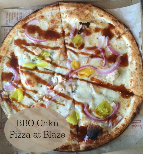 Blaze BBQ Chkn Pizza