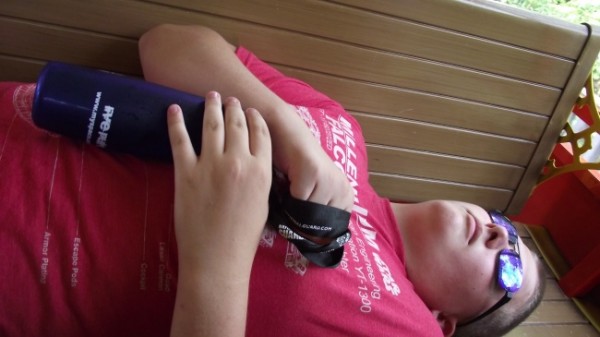 Napping at Walt Disney World