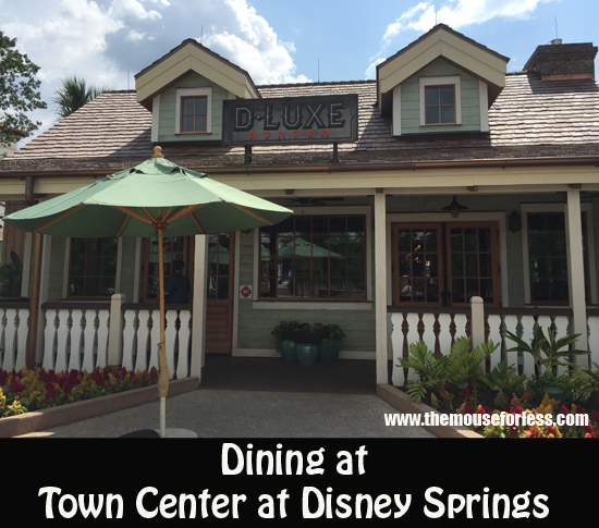 Dining at Town Center at Disney Springs