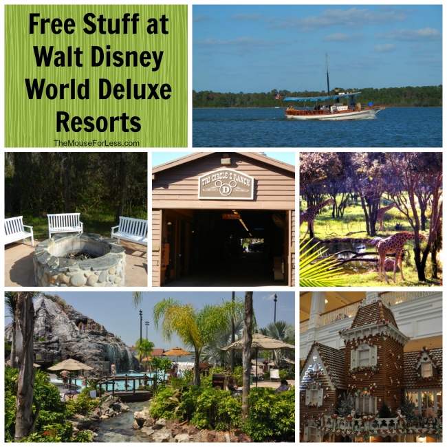 Free Stuff at Deluxe Resorts