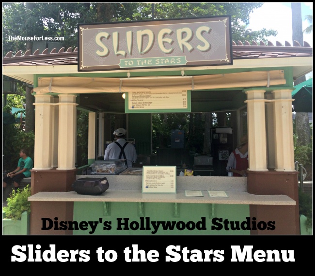 Sliders to the Stars menu