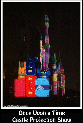 Once Upon a Time Castle Projection Show