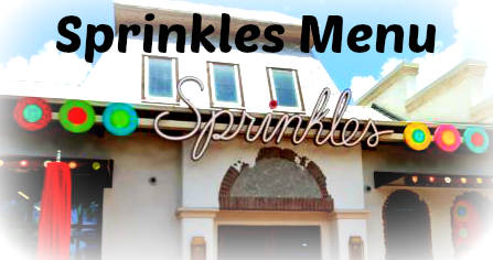 Sprinkles Menu