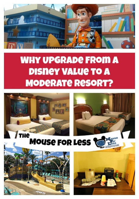 upgrade from a value resort to a moderate resort