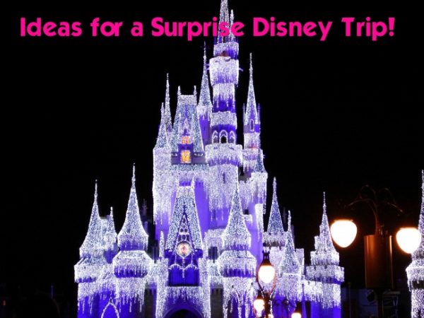 Tips for Revealing a Surprise Disney Trip