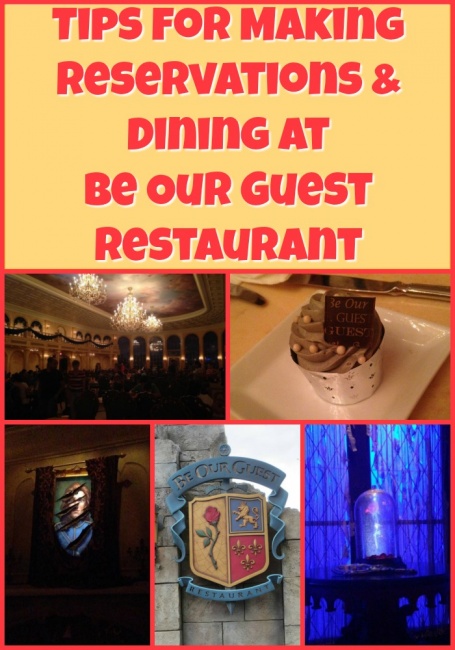 Tips For Making Reservations And Dining At Be Our Guest Restaurant Tips For Making Reservations And Dining At Be Our Guest Restaurant