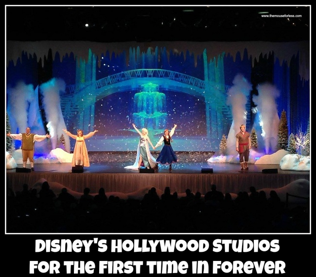 For the First Time in Forever Frozen SingAlong Hollywood Studios
