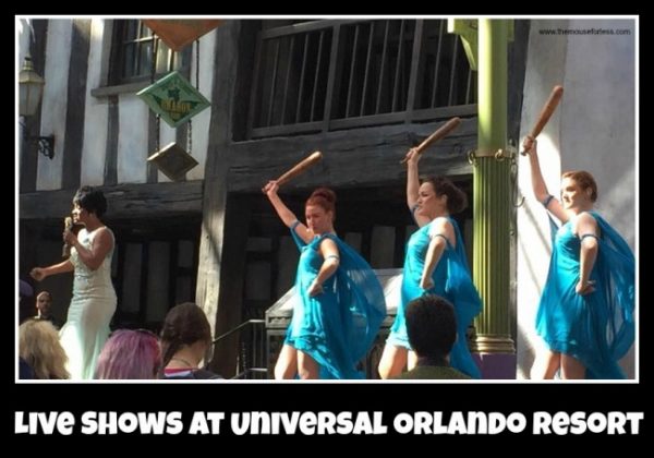 Live Shows at Universal Orlando Resort