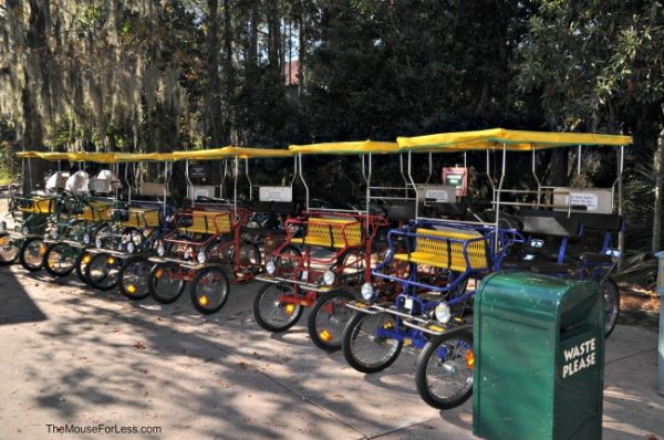 Wilderness Lodge Bike Rental, walt disney world without tickets