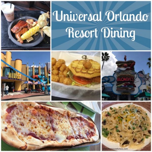 Universal Orlando Resort Dining Information and Guide