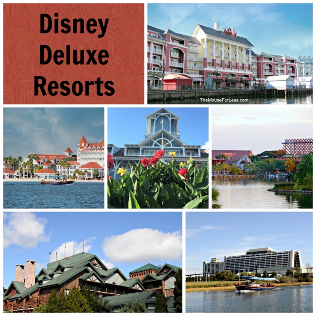 Walt Disney World Deluxe Resorts