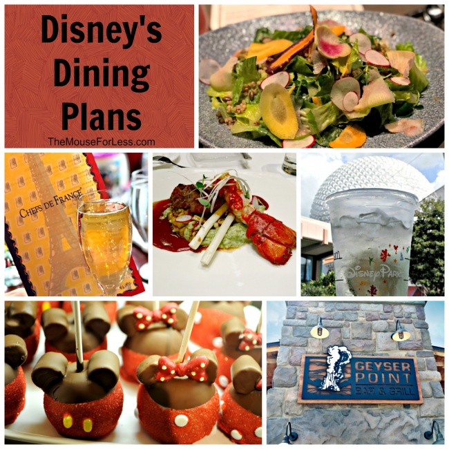 Disney Dining Plans