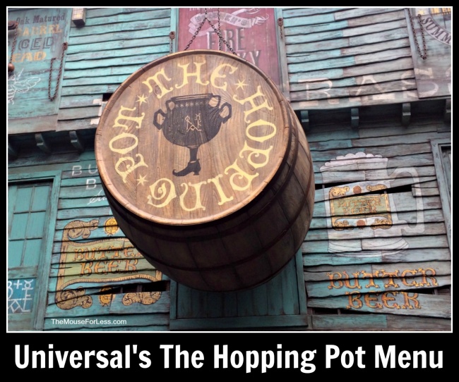 The Hopping Pot Menu