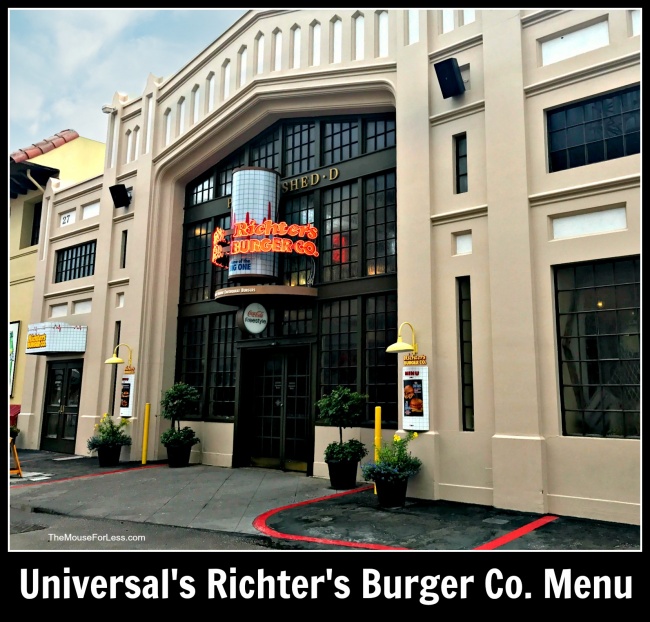 Richter's Burger Co. | Universal Studios Florida