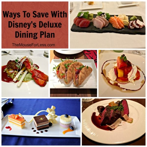 Magic Your Way Deluxe Dining Plan Guide Walt Disney World