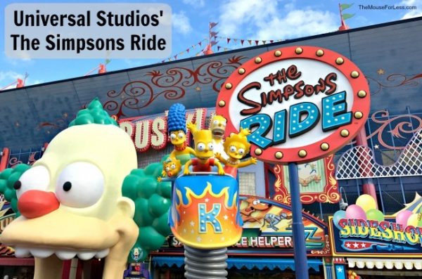 The Simpsons Ride Universal Studios Florida At Universal Orlando - universal studios the simpsons ride roblox