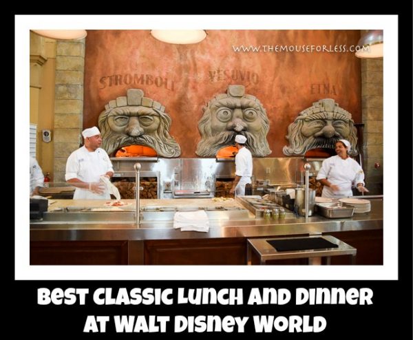 Best Traditional Lunch and Dinner at Walt Disney World