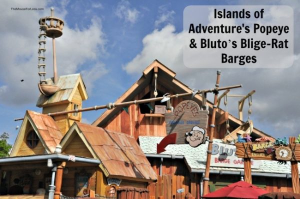 Popeye & Bluto's Bilge-Rat Barges | Universal's Islands of Adventure