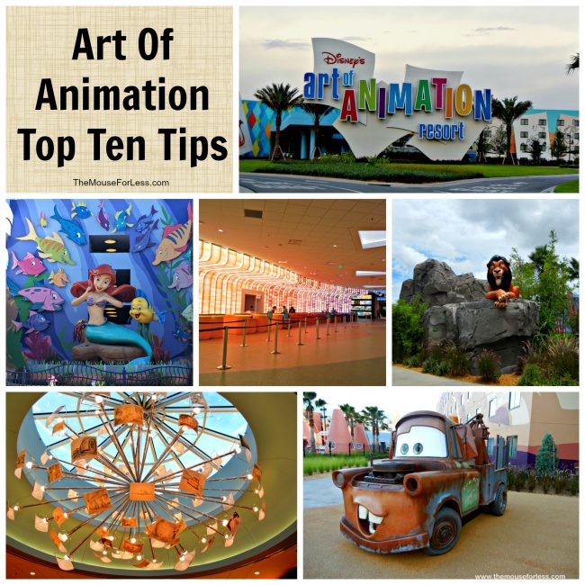 Art Of Animation Top Ten Tips