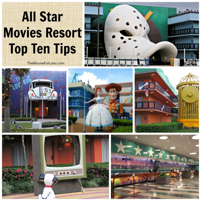 All Star Movies Resort Top Ten Tips