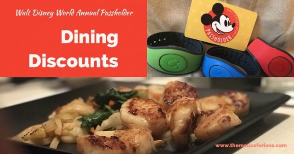 Annual Passholder Dining Discounts