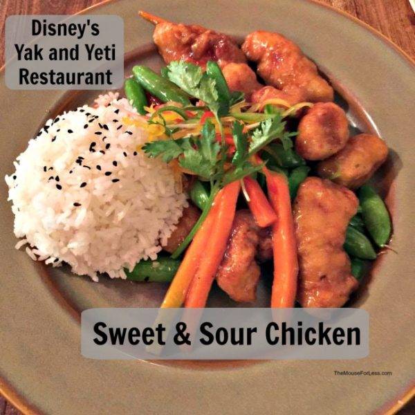 Yak and Yeti Restaurant Menu Disney's Animal Kingdom