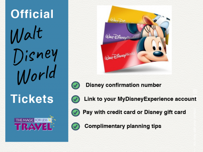 disney travel agent ticket discount