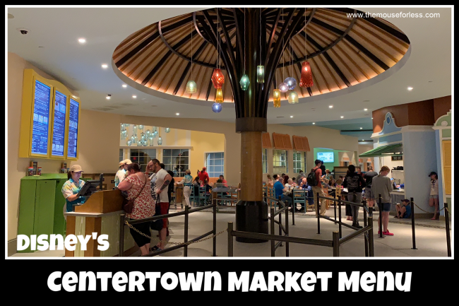 Centertown Market Menu