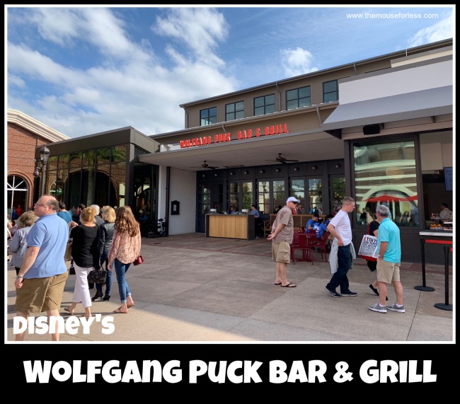 Wolfgang Puck Bar & Grill Menu